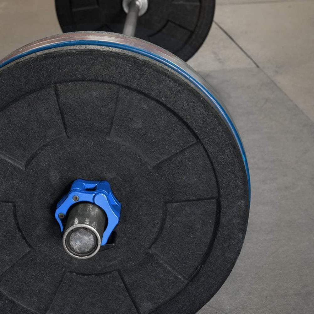 2 pcs Gym Barbell Clamps Quick Release Barbell Collar Clamps for