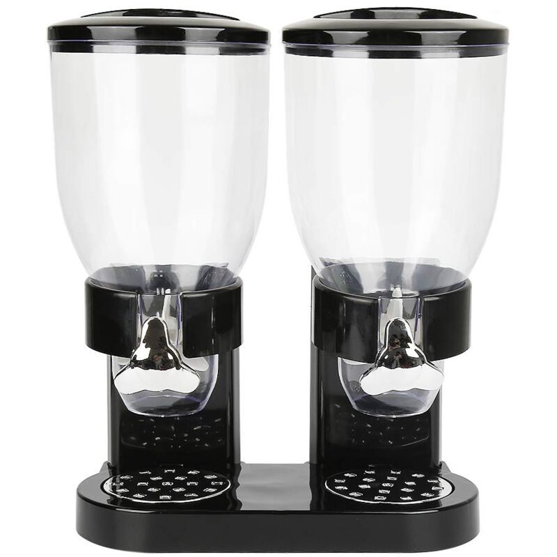 Double Cereal Container for Cornflakes Storage