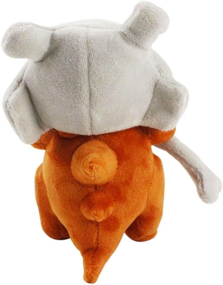 Cubone Plush Stuffed Toy 25 cm Soft Plush Animal Compatible with Pokemon