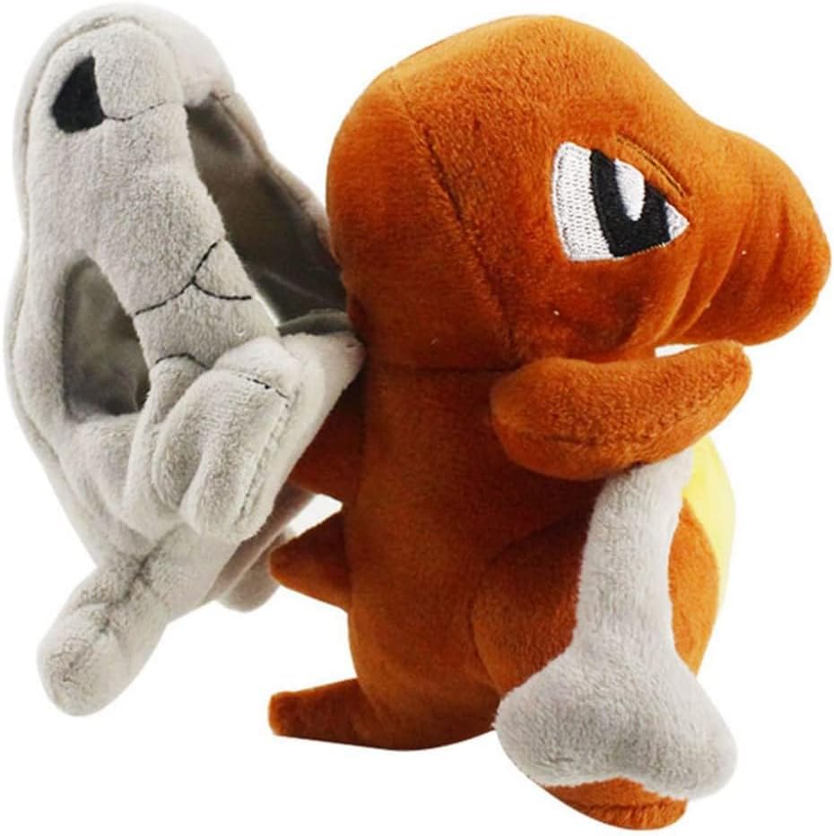 Cubone Plush Stuffed Toy 25 cm Soft Plush Animal Compatible with Pokemon