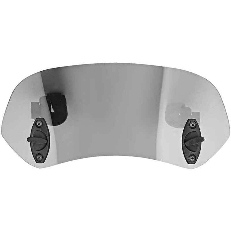 Motorcycle Windshield Adjustable Clip-On Windshield Wind Deflector Windscreen Accessories for Motorcycle Tawny