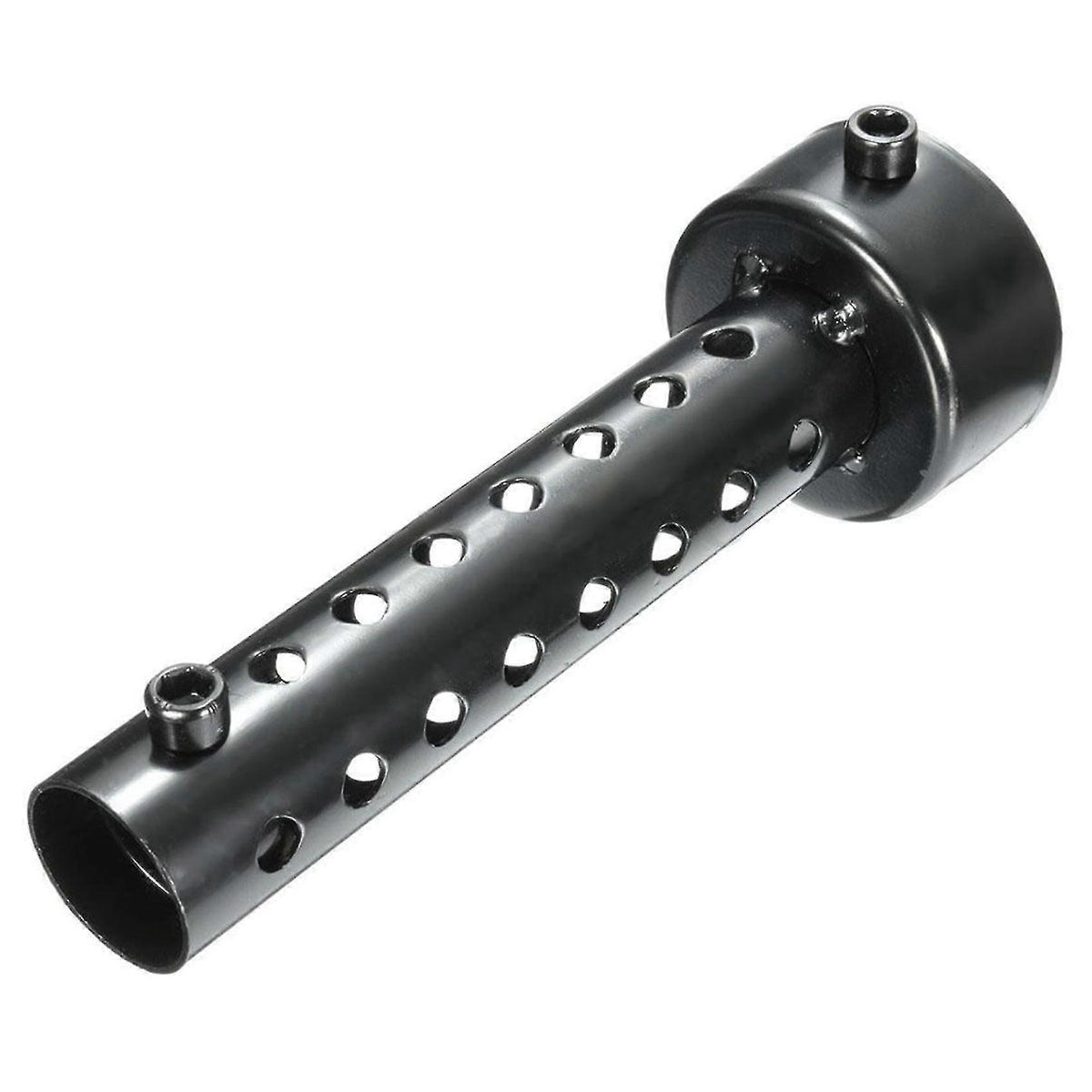 2x Universal Motorcycle Exhaust Pipe Silencer Db Killer 48mm Black