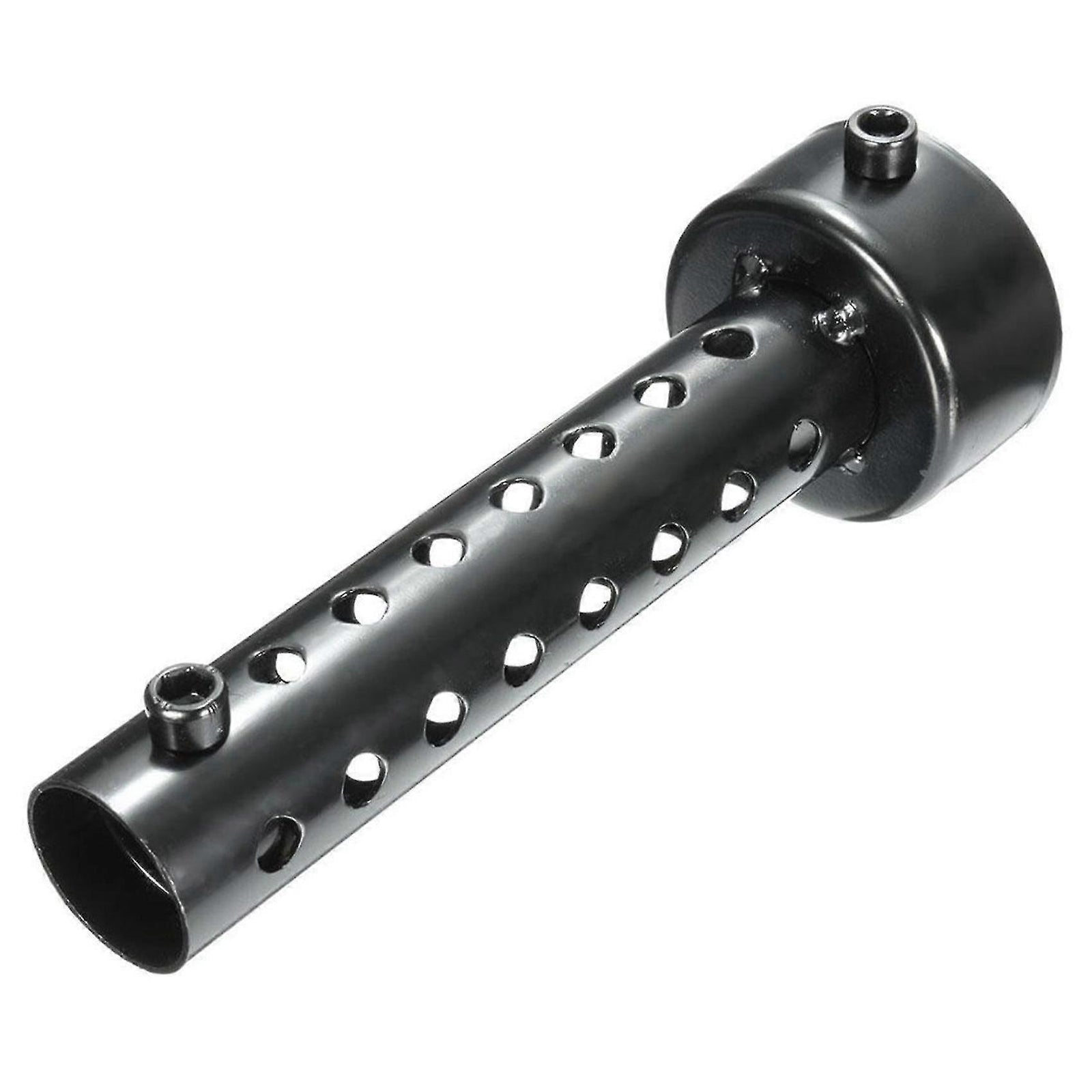 2x Universal Motorcycle Exhaust Pipe Silencer Db Killer 48mm Black