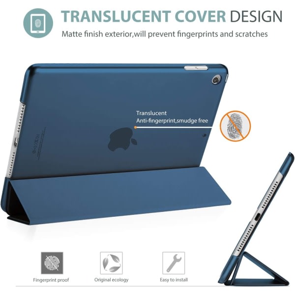 ProCase iPad 10.2 Case iPad 9th generation, hard back Blue