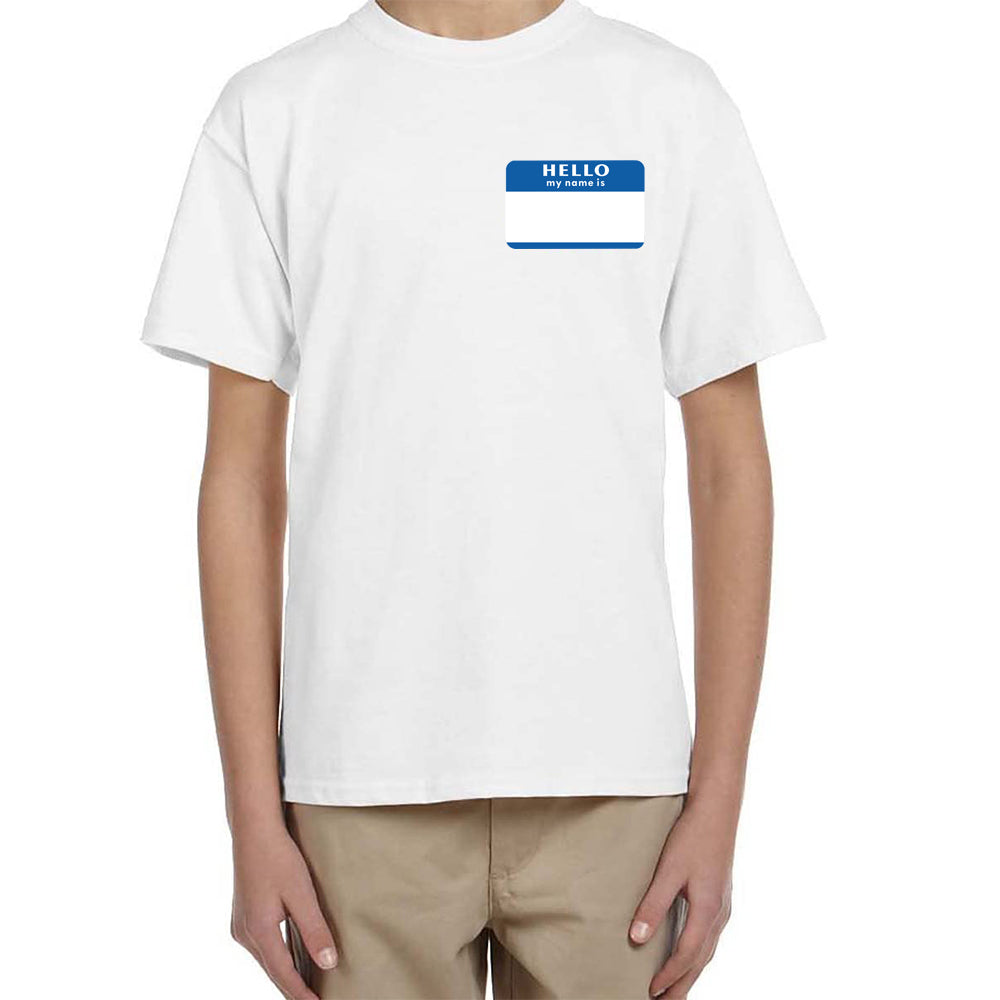 5 Colors (Hello My Name Is) Nameplate Stickers 300 Labels for
