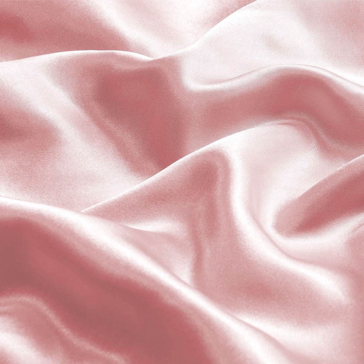 Satin Silk Pillowcase for Hair and Skin, Standard Size Pillowcase, 2-Pack, Super Soft Pillowcase with Envelope Closure