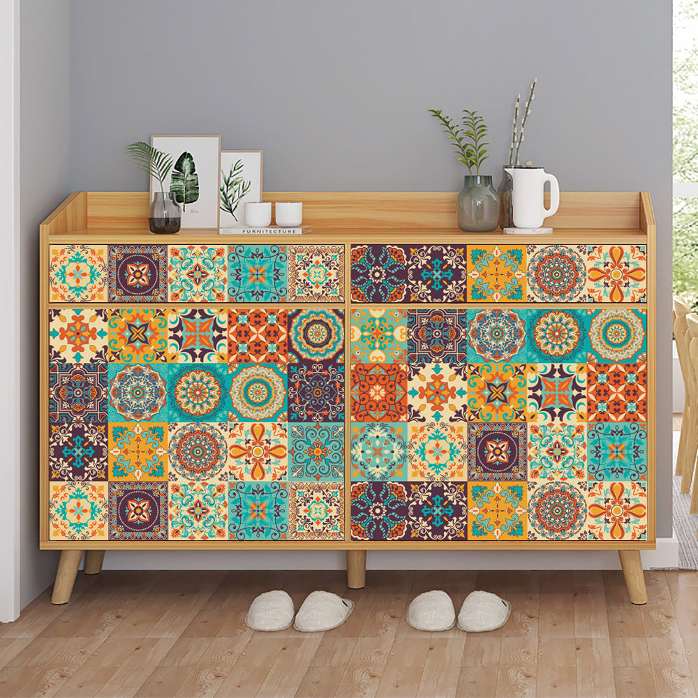 Waterproof Tile Stickers for Kitchen, Furniture, Table 15x15cm - 24 pcs