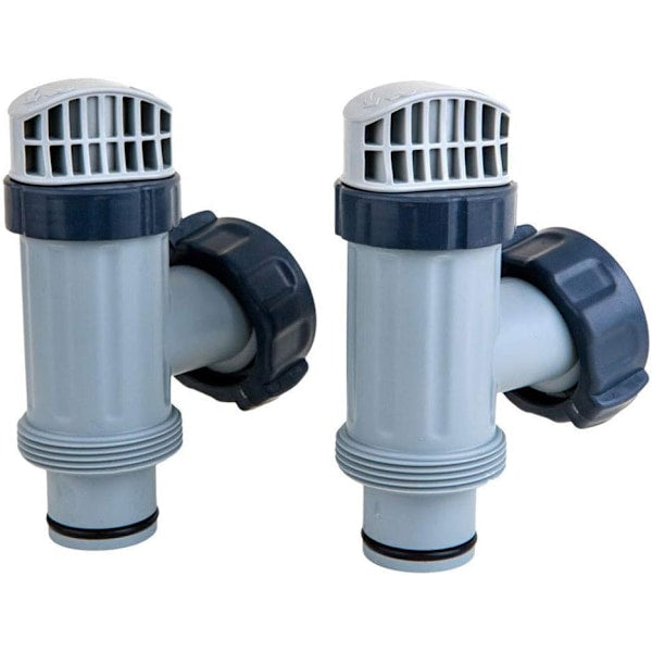 Intex 2-pack above ground valve with piston, gaskets and nuts
