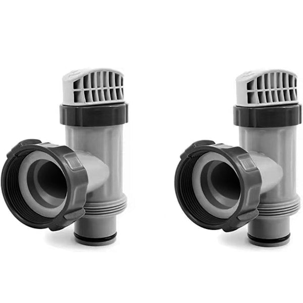 Intex 2-pack above ground valve with piston, gaskets and nuts