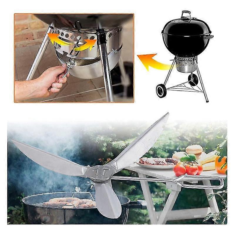 Weber 22 Inch One Touch Ash Cleaning System Silver Compatible with Master Touch Performer Original Series Grills