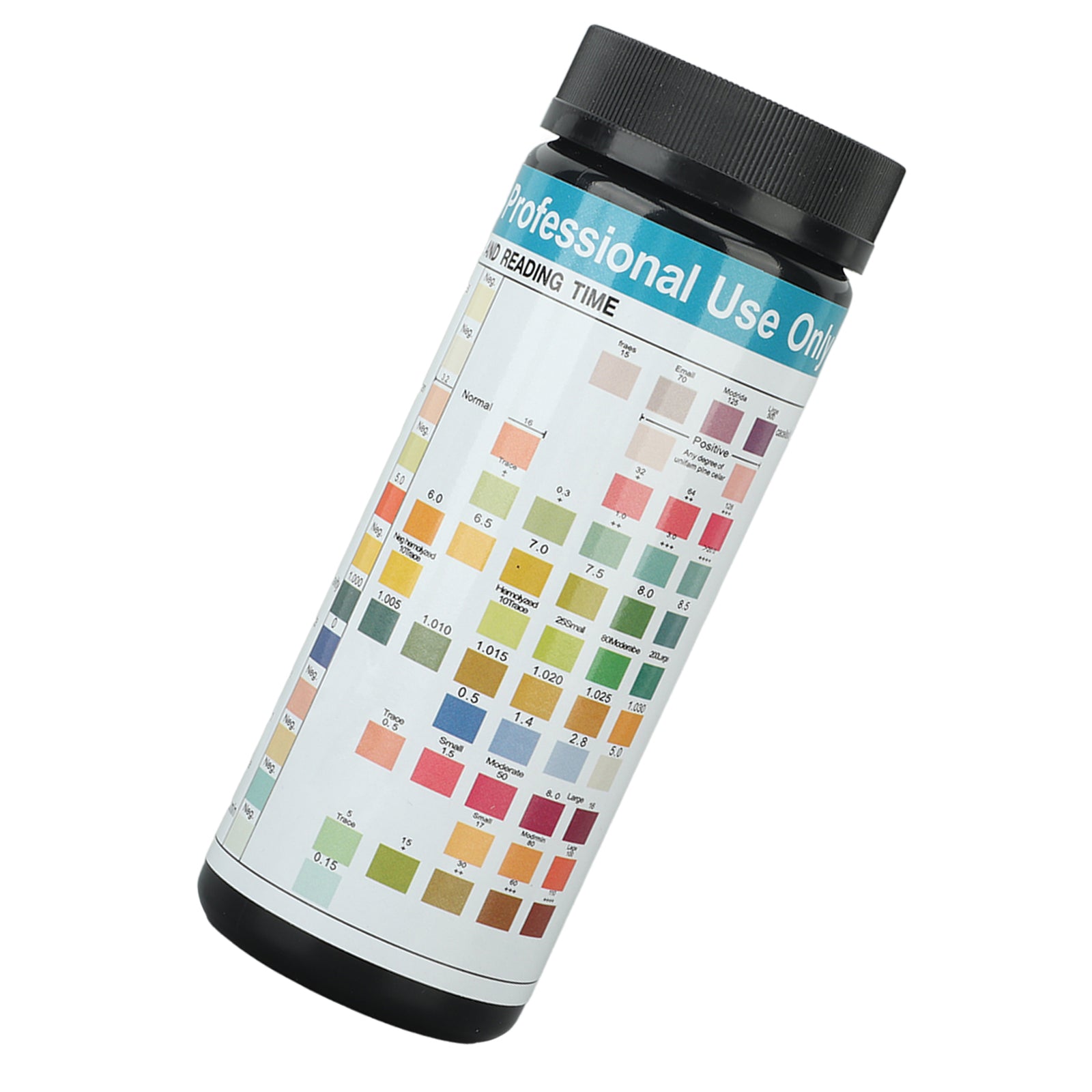 100pcs Urine Test Strips Rapid Diagnostic Urine Test Strips Portable 12-Parameter Glucose Test Strips for Home, Hospital and Laboratory Use 0.1