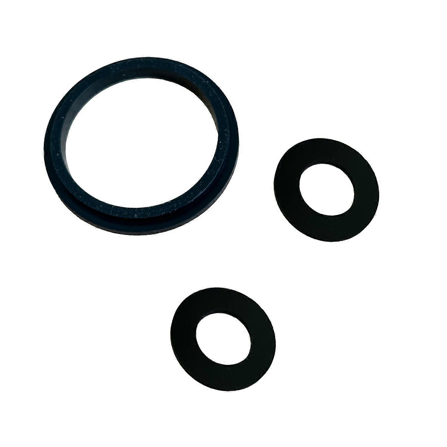 3 pcs Connection Seals Gaskets Washers for Coleman for Lay-Z-spa, A and B/C Connection Seals Gaskets (Black) [HK]