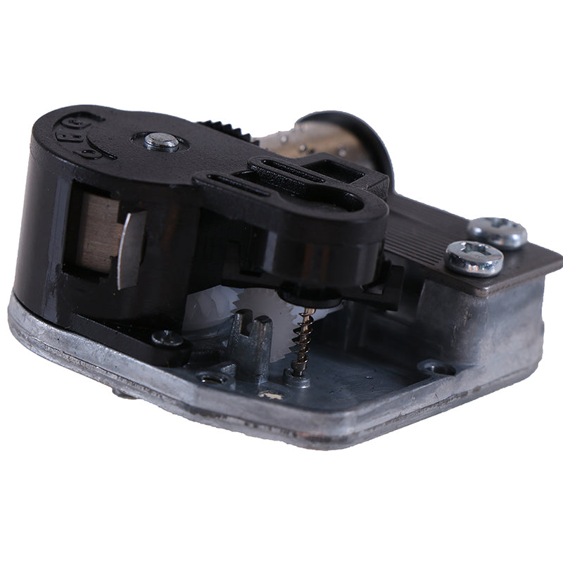 Mechanical DIY Music Box Sankyo Musical Movement + Screws + Blac Black A2;Swan Lake