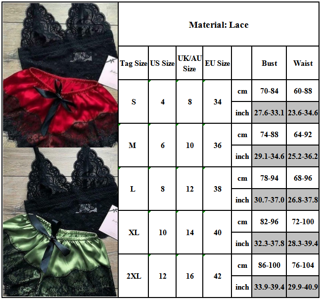Sexy Transparent Pajamas for Women Dark Green XL, Stylish Strap Costume