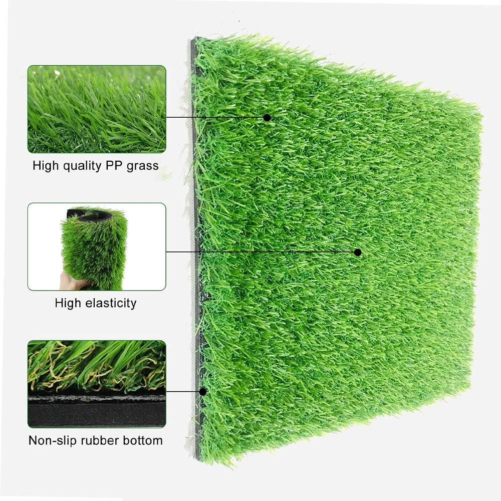 Casual Golf Game Set, 0.8x1.5M Golf Hitting Mat