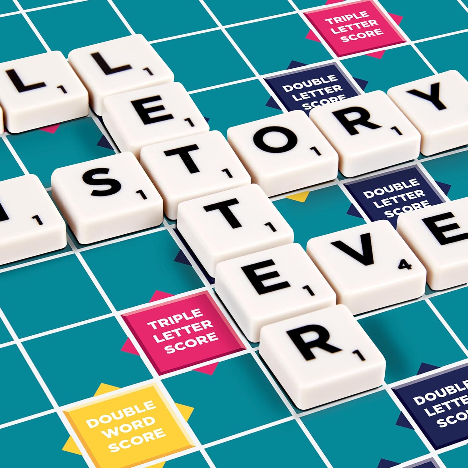 Scrabble Original Classic Crossword Board Game English Version Family for Kids Adults 2 to 4 Players