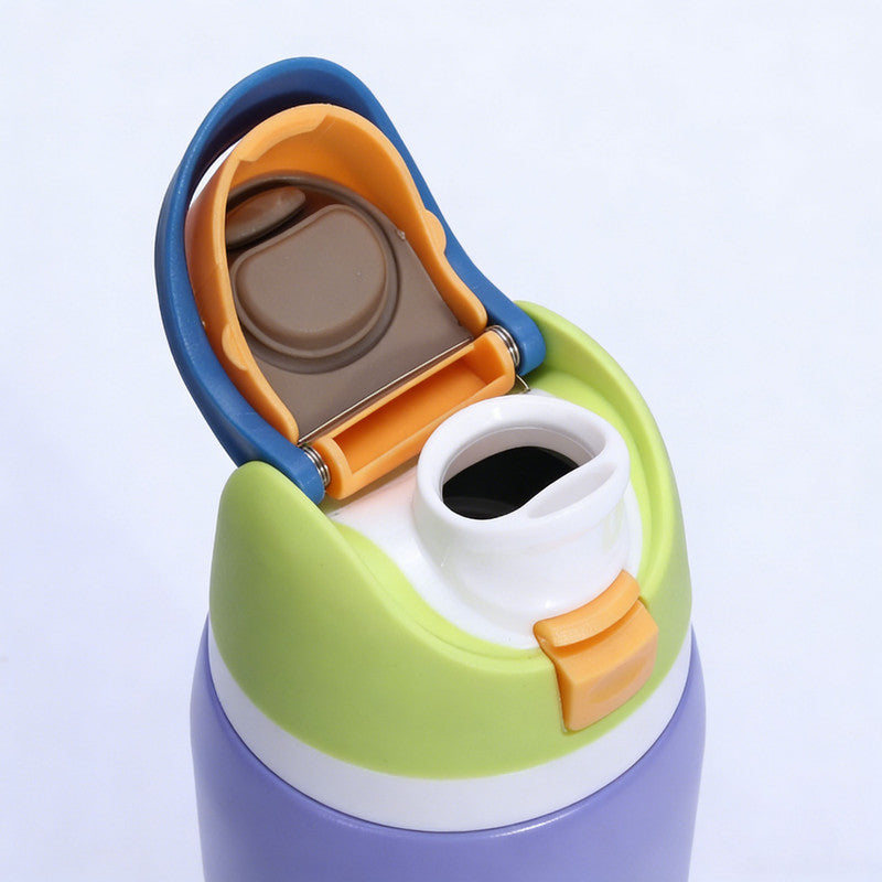 Insulated Stainless Steel Water Bottle with Straw,White & 24 oz, BPA-Free, for Travel, Sports, Outdoors