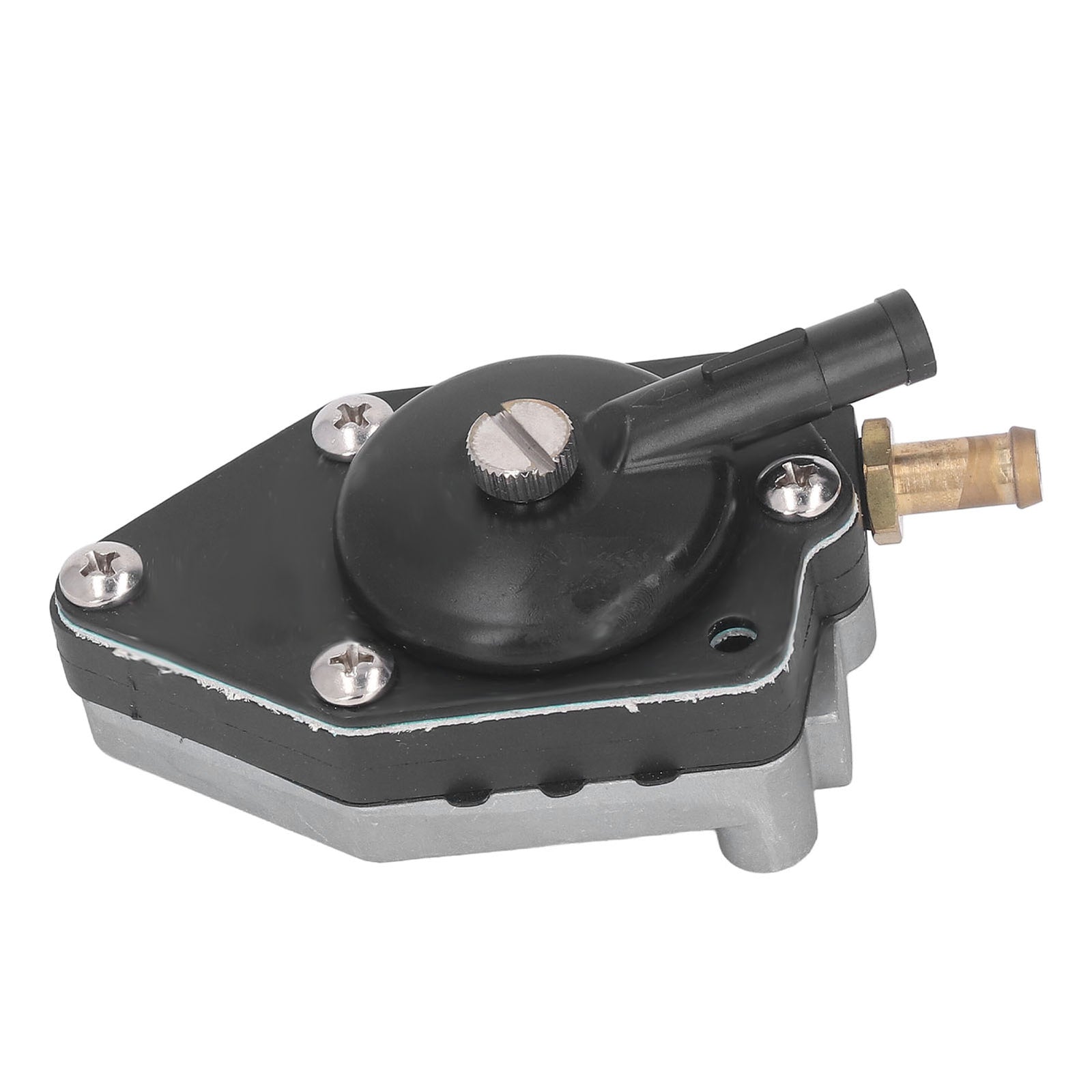 Fuel Pump 438556 Replacement for Johnson Evinrude 20-140HP Outboard Motor with Gasket