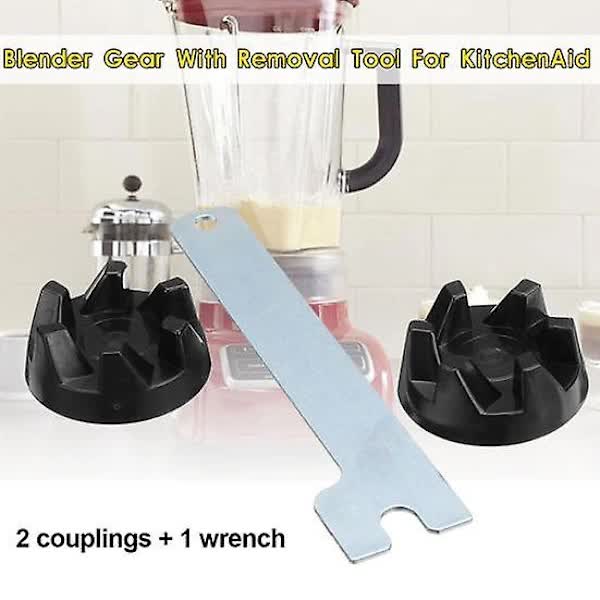 Blender Rubber Replacement Parts Clutch Gear Coupling AP2930430 for KitchenAid Black, Silver