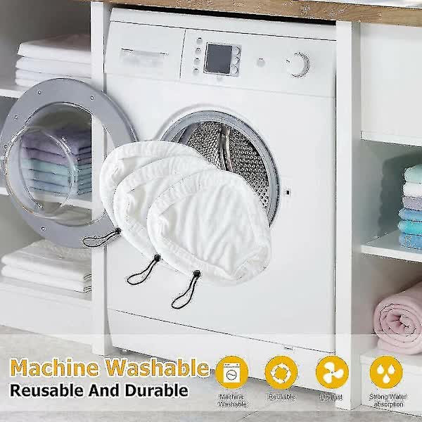 Compatible with H2O X5 Microfiber Steam Mop Pads 6-Pack Washable Replacement