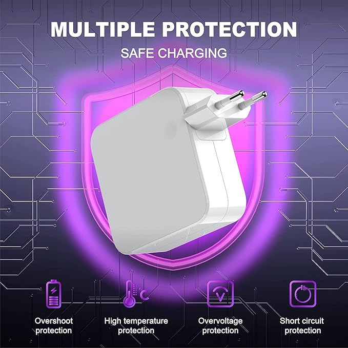 100W USB C Charger Compatible with MacBook Pro 13 14 15 inch 2024