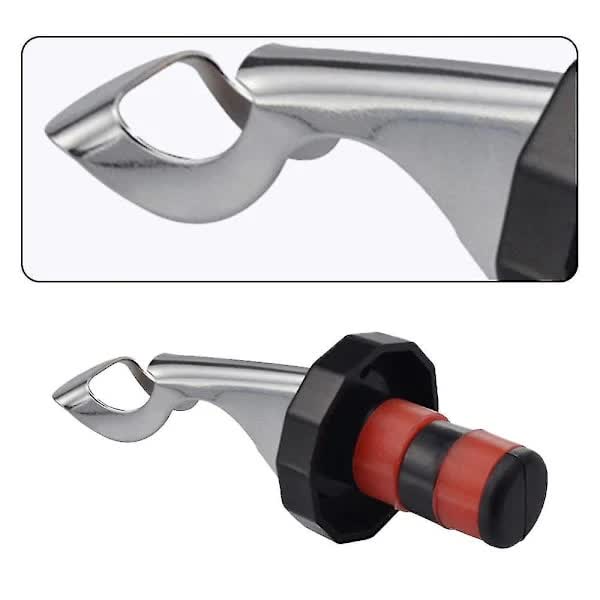 Wine Cork Stoppers 10 Pack Reusable Airtight Leakproof Seal for Beverage Bottles Manual Expanding Design