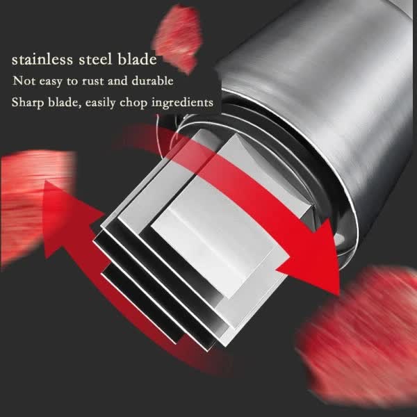 Garlic Press Handheld Food Chopper and Dicer