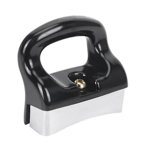 Black Silver Bakelite Handle for Frying Pan Saucepan Compatible with Kitchen Utensils 2-Pack