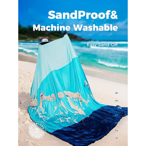Waterproof Sandproof Picnic Beach Blanket Large 210x200cm for Travel Camping