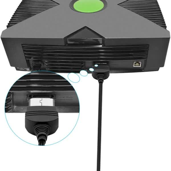 XBOX to HDMI Converter Audio Video Adapter Cable Compatible with PC Projector