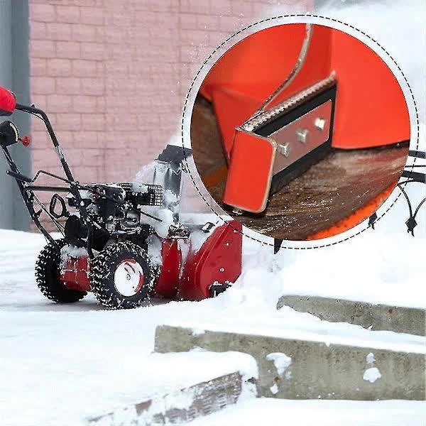 Snowblower Impeller Kit 1/4 Inch 3-Blade Universal for 2-Stage Machine Modification