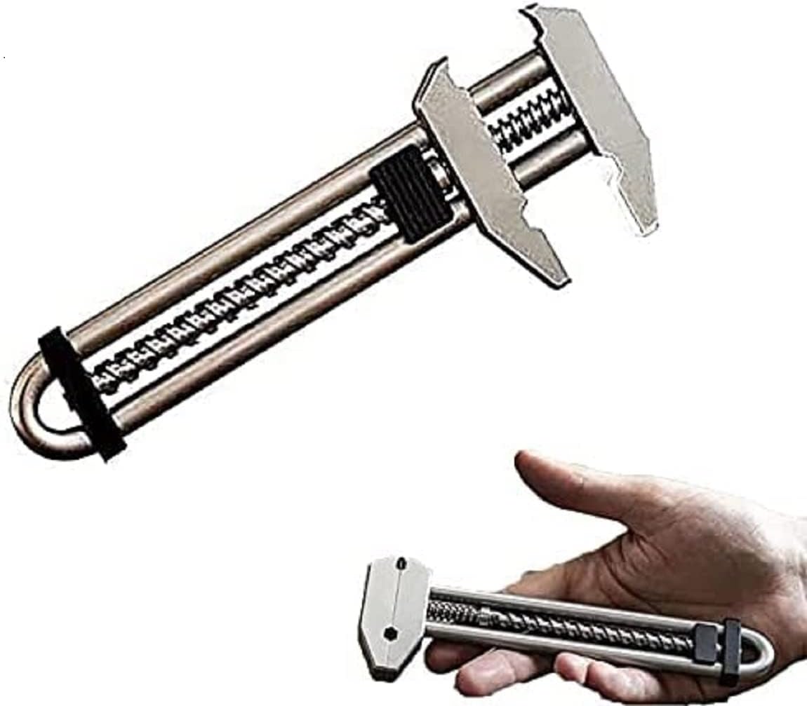 MetMo Grip Multifunctional Wrench, Creative Adjustable Wrench, Portable Outdoor Camping and Hiking Tools, Cycling Machine Repair