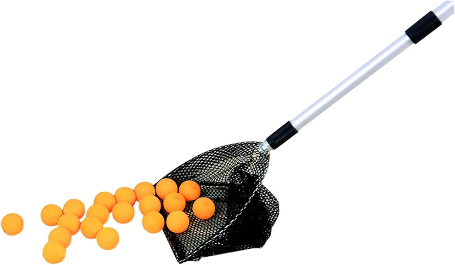 Golf Ball Pick-Up Table Tennis Ball Picker Tennis Ball Cage Retrieve Ball Scalable Ball Picker Extendable Ball Pickup Net Ball Retrievers