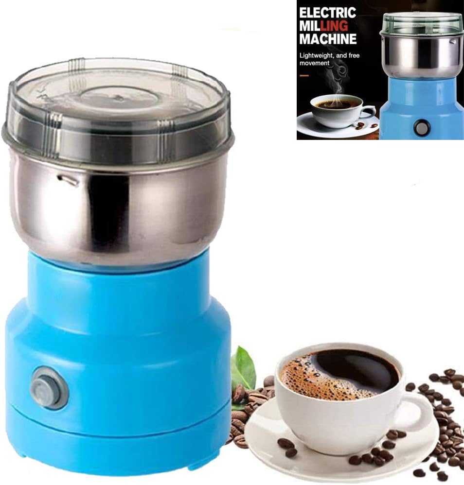 Multifunction Smash Machine Grinder, Ultra Fine Dry Food Grinder, Electric High-Speed Kitchen Mill for Spice/Herb/Cereal/Beans/Pet Food.