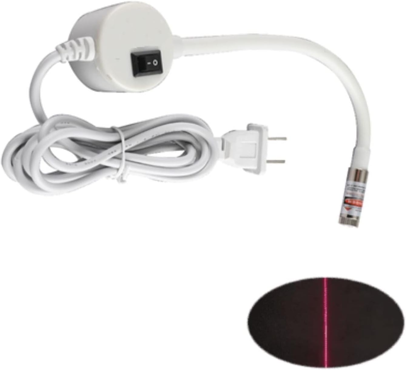 SewPro Laser Vision Guide，Sewing Machine Quilting Light , Dot , Straight Line , Crosshair , Innovative Sewing and Quilting Notion for Precise Stitching (Straight Line Sewing Laser), White