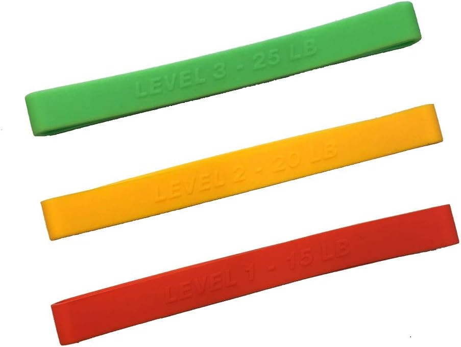 3 Pack Power Resistance Band Fit for Upper Body Wonder Arm Workout Fitness Machine