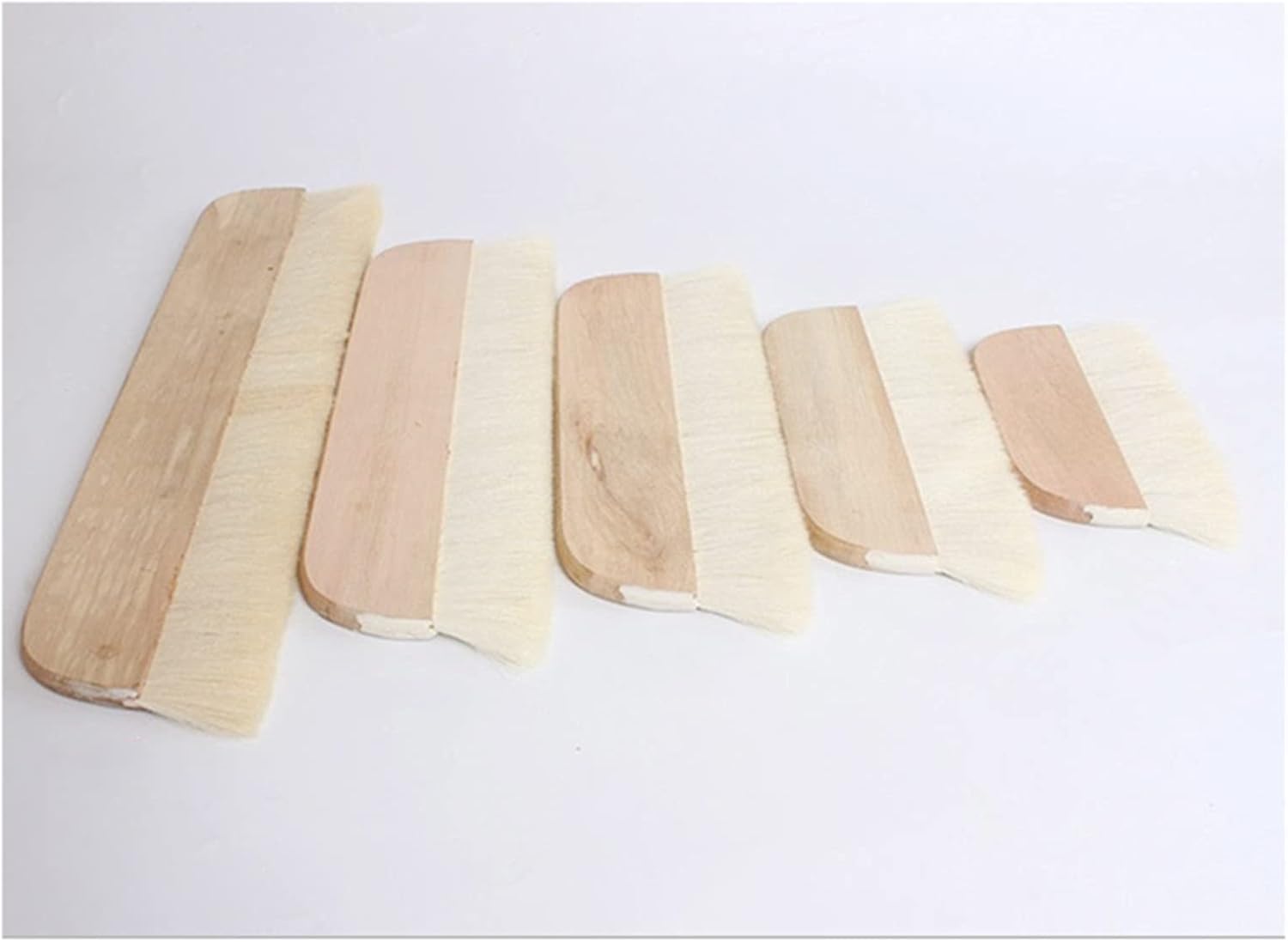 Paint Brushes 8inch 10inch 12inch 14inch 16inch 18inch Large Paint Brush bristles Row Brush Art Brush Wooden (Color : 14 inches)