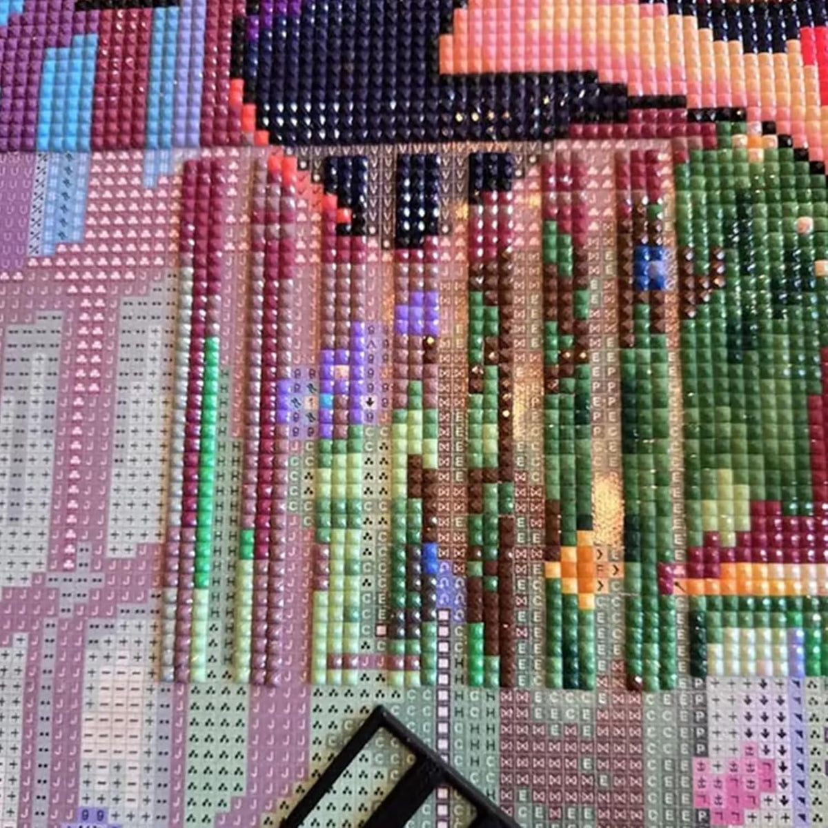 Ruler for Diamond Art, Ruler Diamond Dot Drill Alignment Tool，DIY Diamonds Painting Tools for Full Drill or Partial Kits (5*pcs)