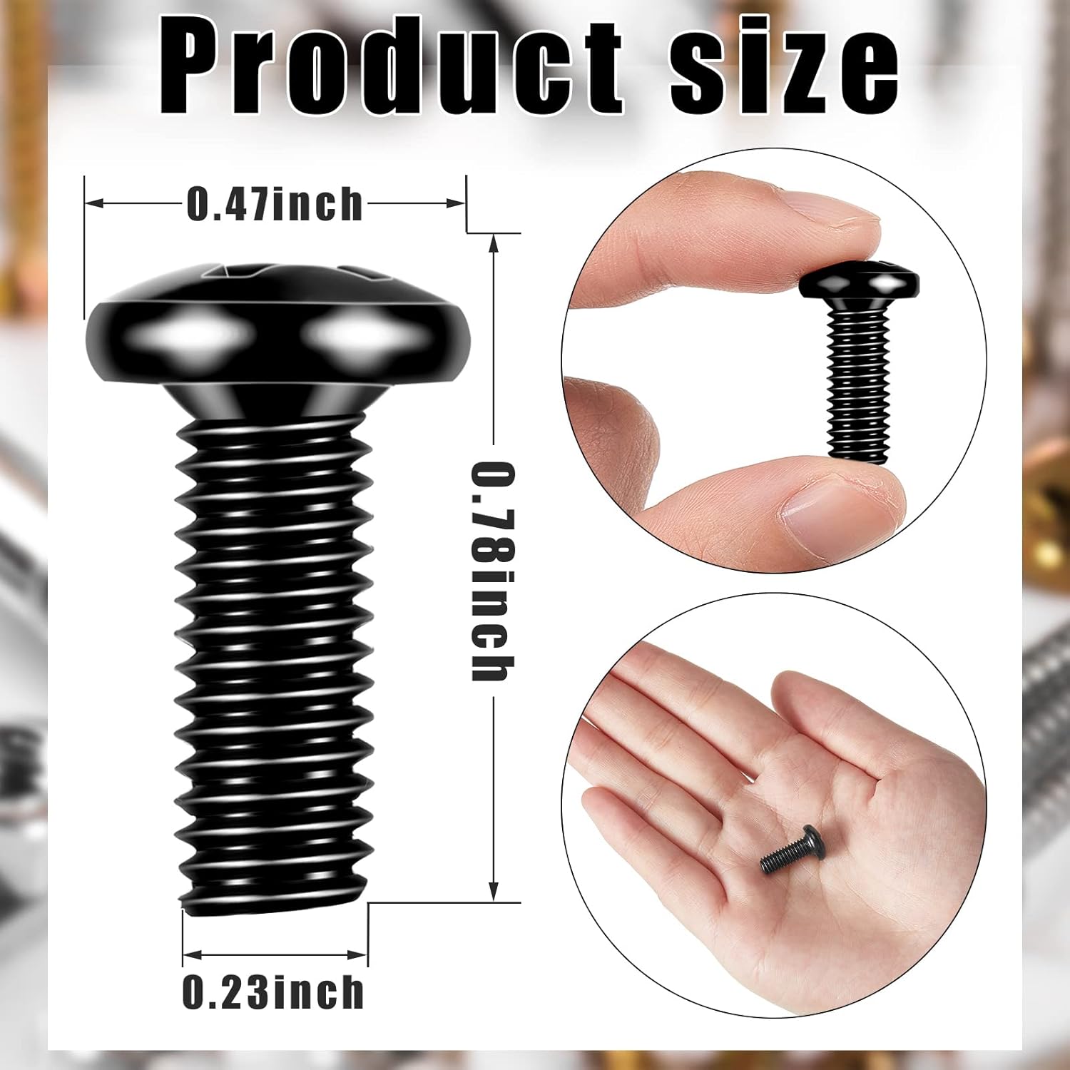 50 Pack M6 x 16 mm Rack Mount Cage Nuts, Screws and Washers Stainless Steel Black Server Rack Screws Square Insert Nuts for Audio Server Console Mounting Routers, Shelves, Enclosures, Cabinets