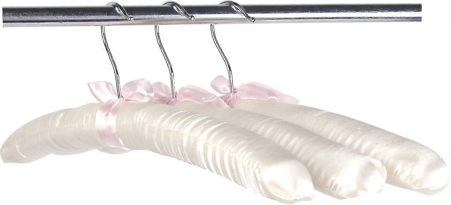 Padded Colors Hangers In Satin, Very Resistant, 38 Cm, 10 Units