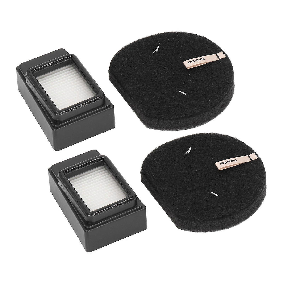 2 Sets Vacuum Cleaner Filter Set with Filter Cotton Replacement for Bissell ICON Pet 2792 1621427 621616 1621064