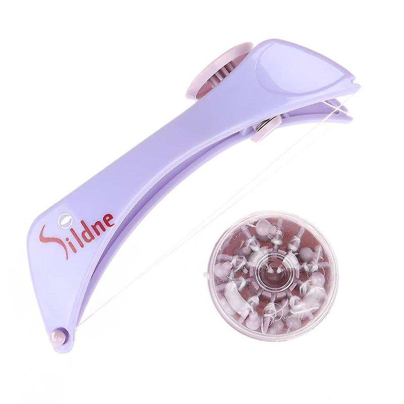 Facial Hair Remover Hair Spring Threading Epilator Lip Eyebrows Smooth Removal Shytmv