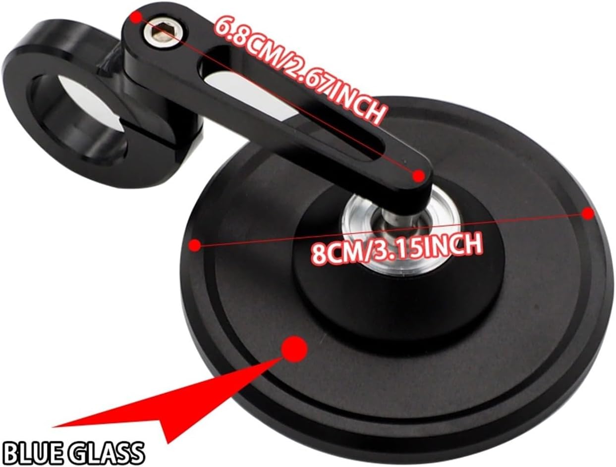 Motorcycle Rear View Mirror Motorcycle Bar End Mirror For Triumph Scrambler Bobber For Bonneville Street Twin Speed Twin Speedmaster 1200 XC XE 900 T120 T100