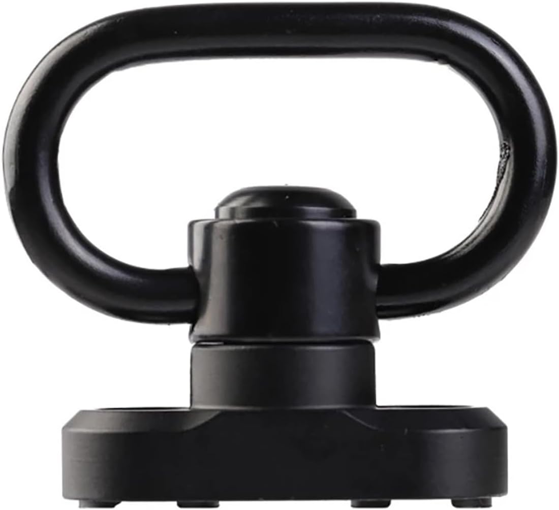 QD Sling Mount kit Rail Adapter Adaptor Push Button Quick Release Strap Buckle, Black