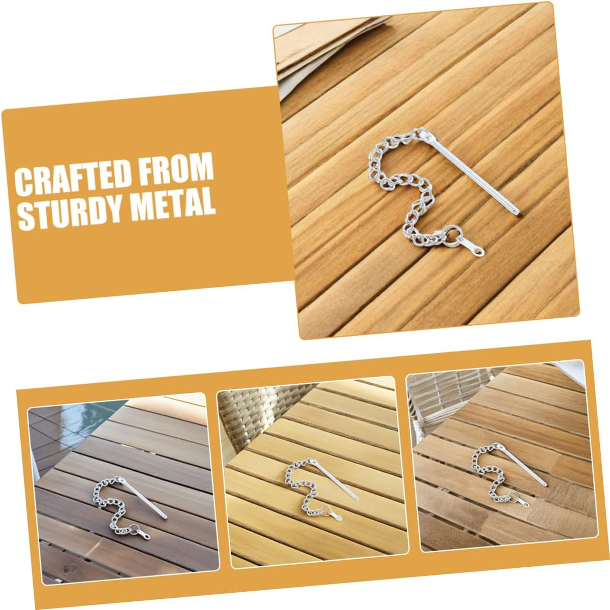 3pcs Reliable Steel Fixing Accessories for Garden Patio Parasols Compatibility for Support