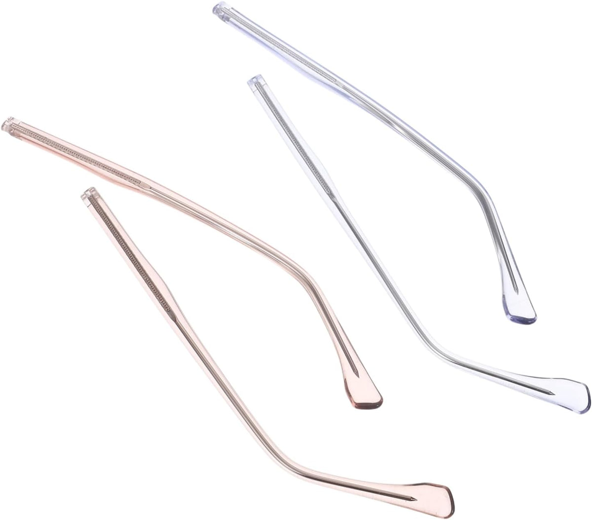 2Sets Glasses Arm Replacement Eyewear Frame Legs for Stylish Spectacle Repair Lightweight Durable Design for Comfort for Any Occasion