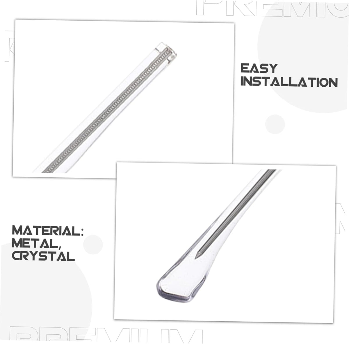 2Sets Glasses Arm Replacement Eyewear Frame Legs for Stylish Spectacle Repair Lightweight Durable Design for Comfort for Any Occasion