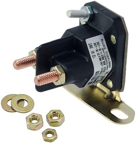 Hustler Zero Turn Lawn Mower OEM Part# 030817 - Starter Solenoid HW Kit - Hustler Genuine Part Number 030817