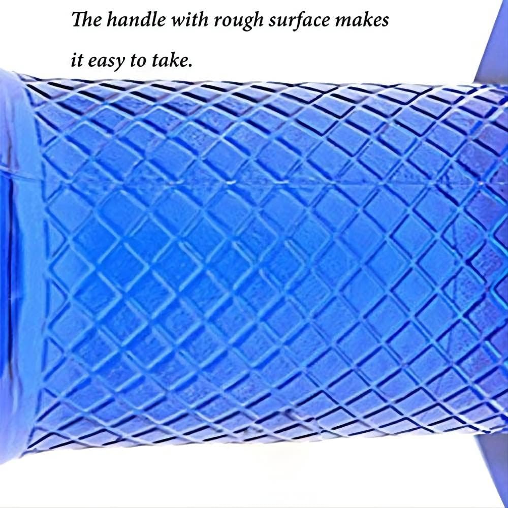 75 Oz (2.2 L) Dumbbell Shaped Water Bottle | Big Capacity | BPA Free | Flip Top Leak Proof lid | Blue