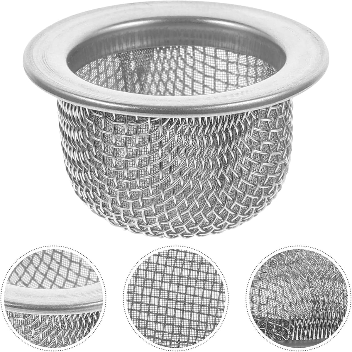 Stainless Steel Screen Filters, 10pcs 34mm Mesh Strainers, Double Screen Filter, Cocktail Smoker Filter Accessories for Bourbon Whiskey Smoker
